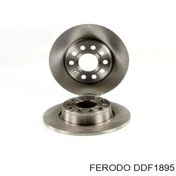 DDF1895 Ferodo диск гальмівний задній