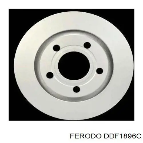 DDF1896C Ferodo диск гальмівний задній