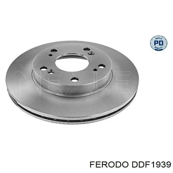 DDF1939 Ferodo диск гальмівний передній