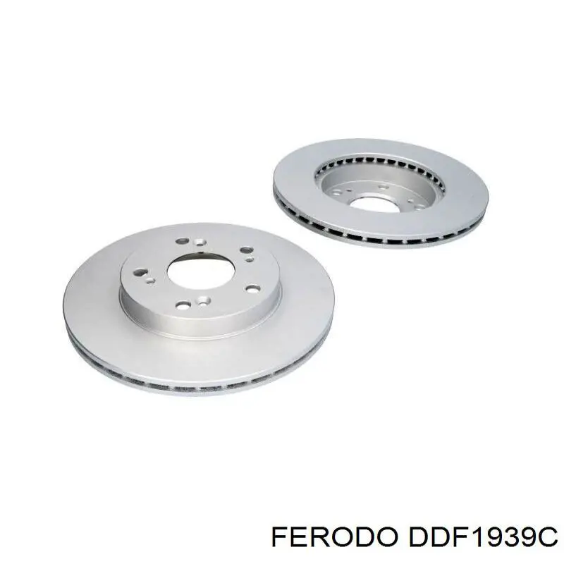 DDF1939C Ferodo диск гальмівний передній
