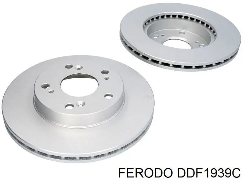 Гальмівні диски передні DDF1939C Ferodo
