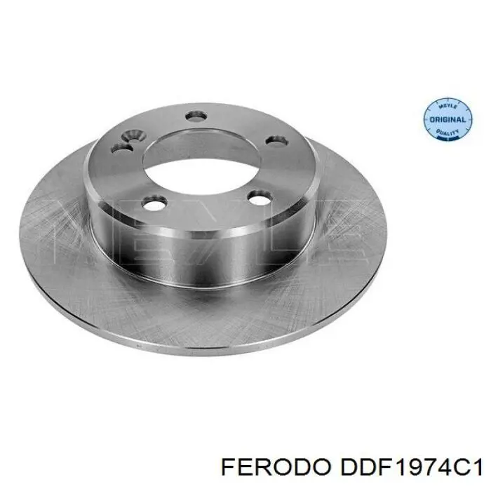 Диск гальмівний передній Ferodo DDF1974C1
