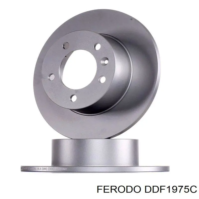 Гальмівні диски DDF1975C Ferodo