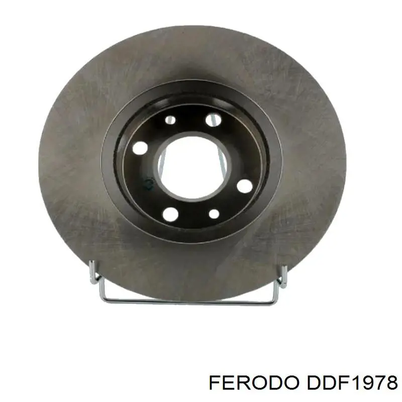 DDF1978 Ferodo диск гальмівний передній