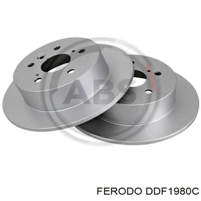 DDF1980C Ferodo Дискові гальма