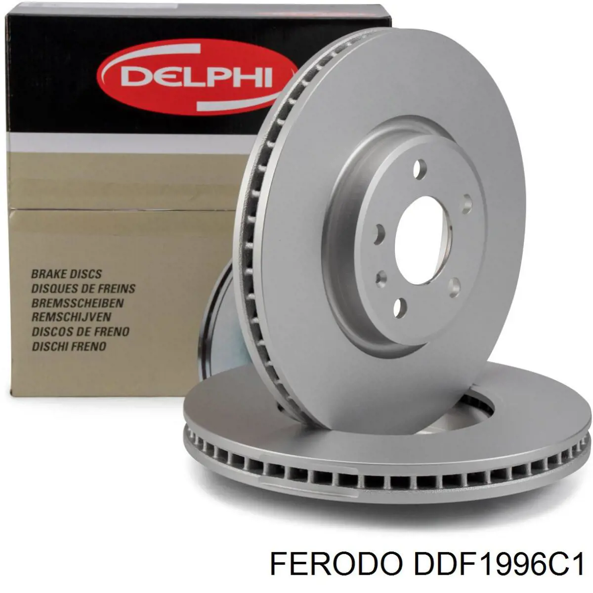 Купити DDF1996C1 Ferodo Ротор гальмівний