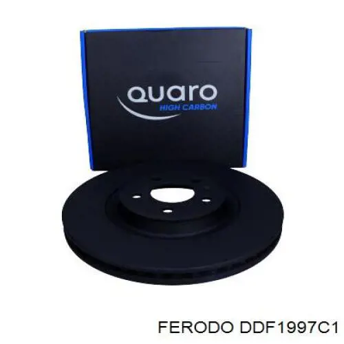 Диск переднього гальма Ferodo DDF1997C1 ціна, від 99.53 USD