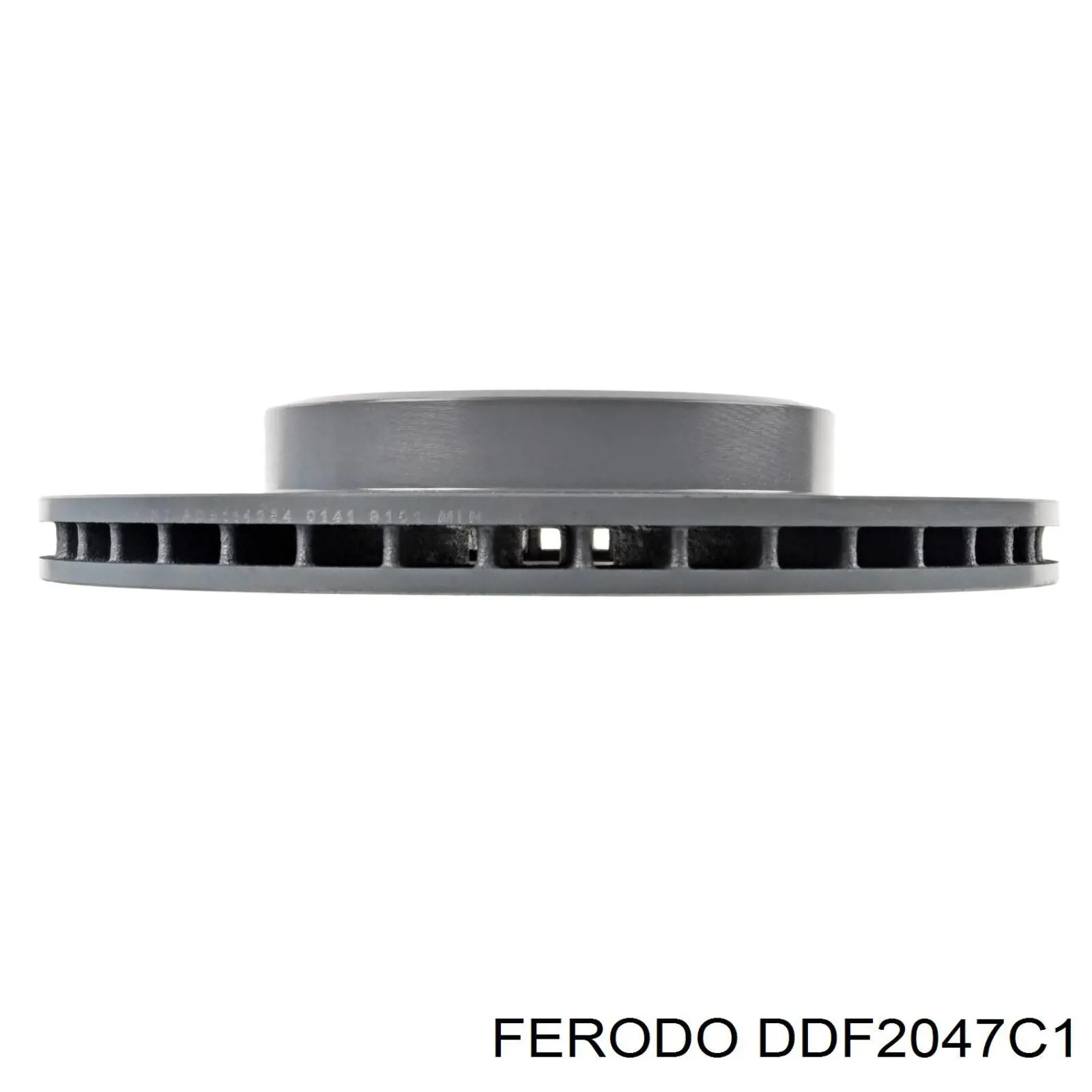 Диск гальмівний передній Ferodo DDF2047C1