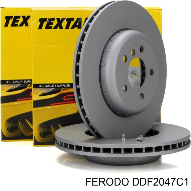 Диск переднього гальма Ferodo DDF2047C1 ціна, від 129.40 USD