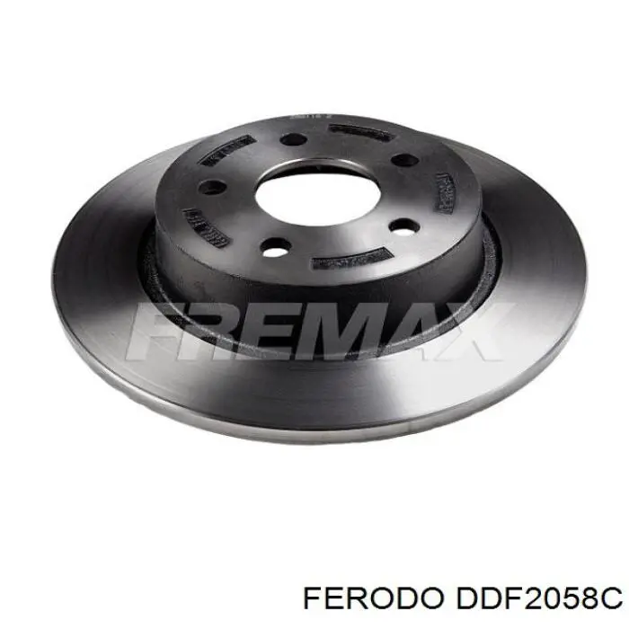 Купити DDF2058C Ferodo Диск заднього гальма