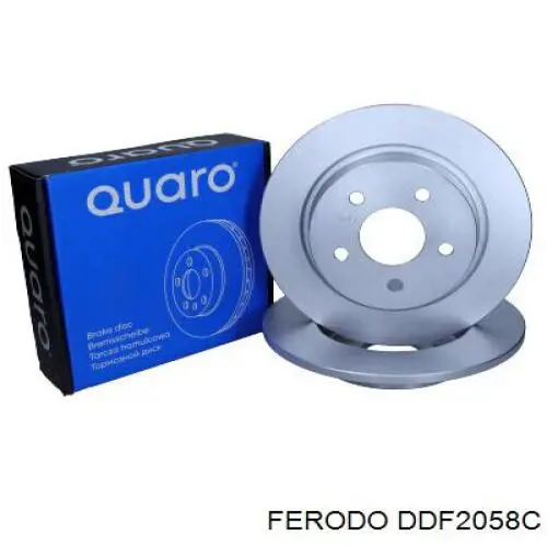 Задні дискові гальма Ferodo DDF2058C ціна, від 41.99 USD