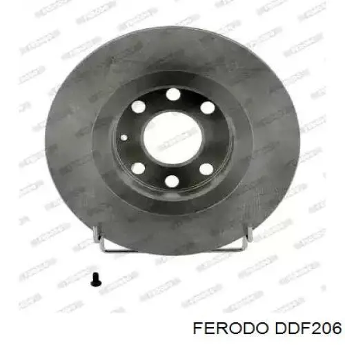 Диск переднього гальма Ferodo DDF206 ціна, від 27.48 USD