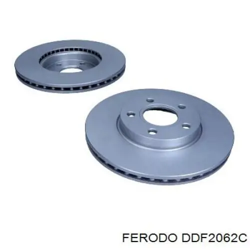 Диск переднього гальма Ferodo DDF2062C ціна, від 41.53 USD