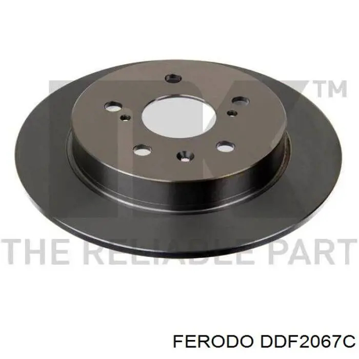 DDF2067C Ferodo Дискові гальма