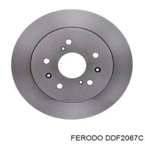 Задні дискові гальма Ferodo DDF2067C ціна, від 35.85 USD