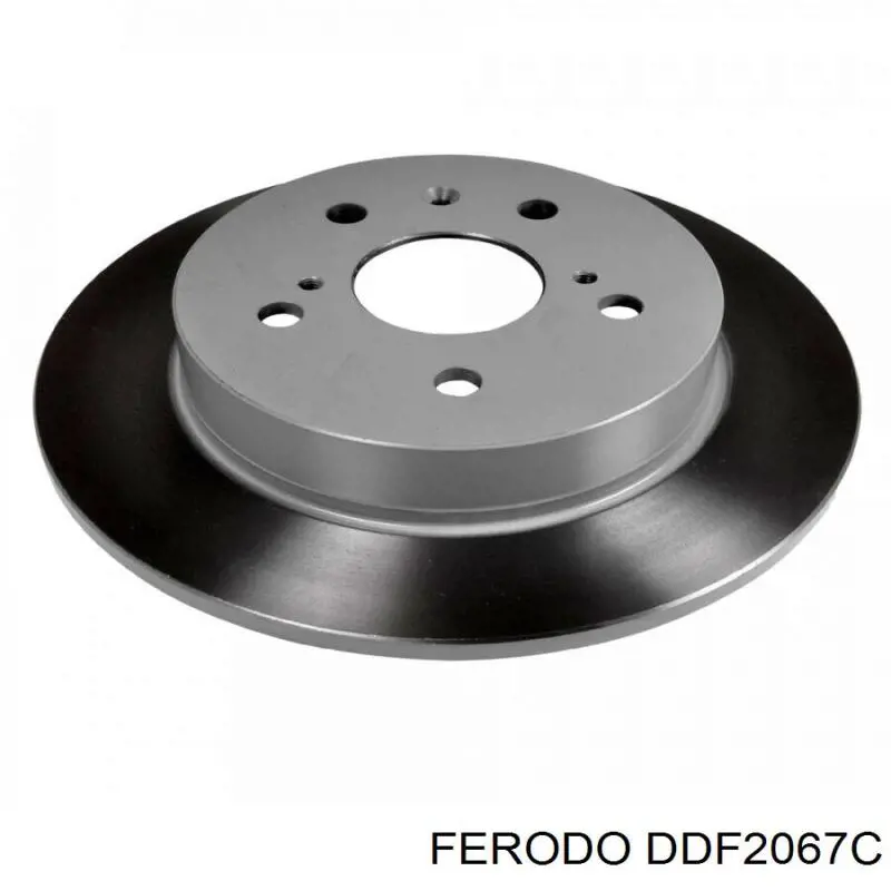 Гальмівні диски DDF2067C Ferodo