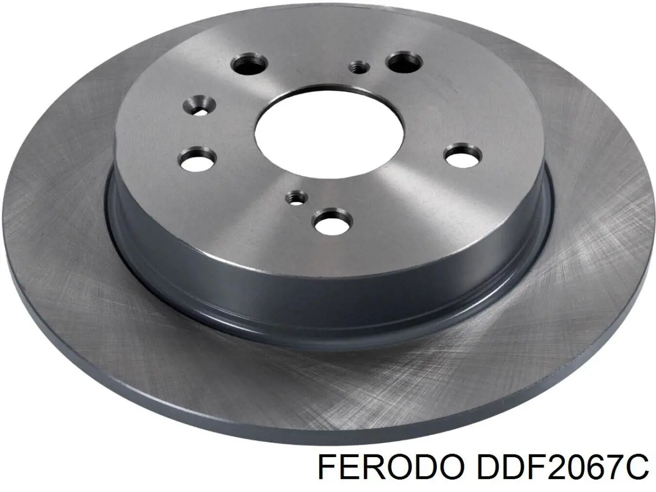 DDF2067C Ferodo диск гальмівний задній
