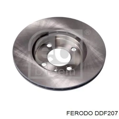 Гальмівні диски передні DDF207 Ferodo