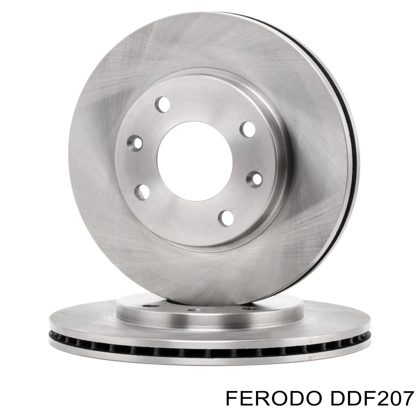 DDF207 Ferodo диск гальмівний передній