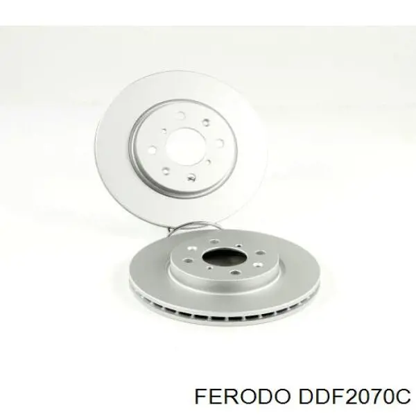 Гальмівні диски передні DDF2070C Ferodo