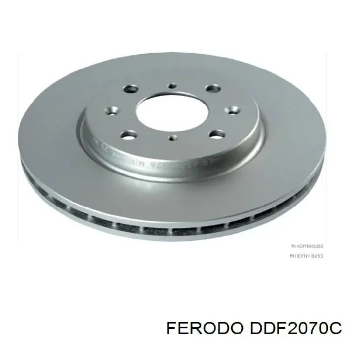 Купити DDF2070C Ferodo Ротор гальмівний