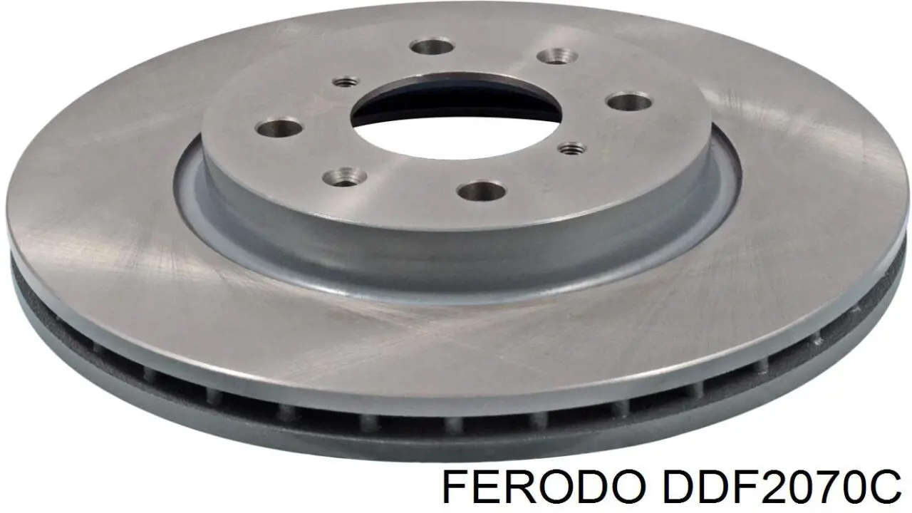 DDF2070C Ferodo Гальмо дискове переднє