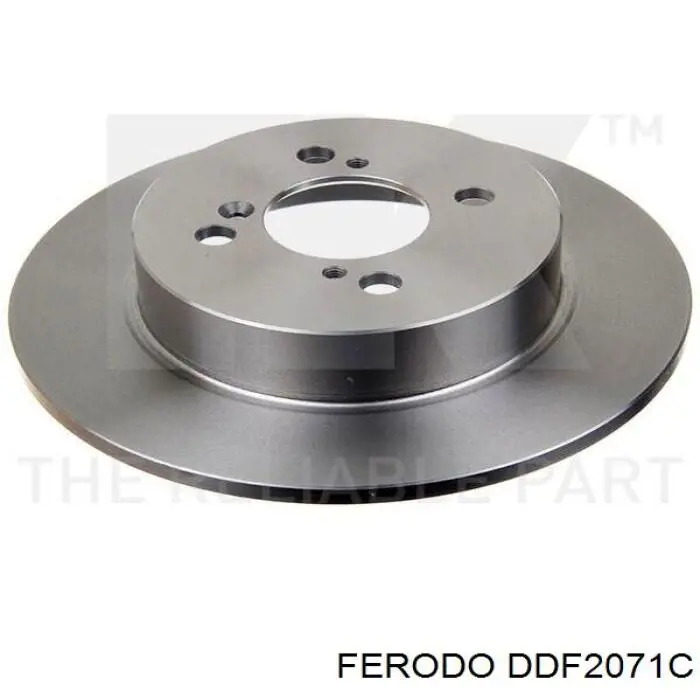 DDF2071C Ferodo Дискові гальма