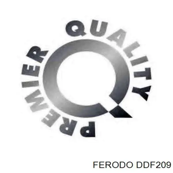 Диск переднього гальма Ferodo DDF209 ціна, від 29.45 USD