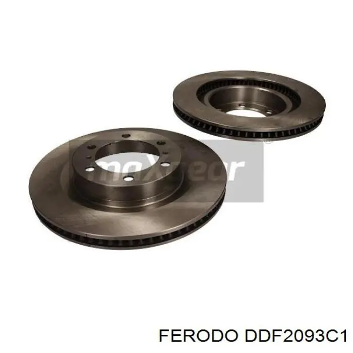 Купити DDF2093C1 Ferodo Ротор гальмівний