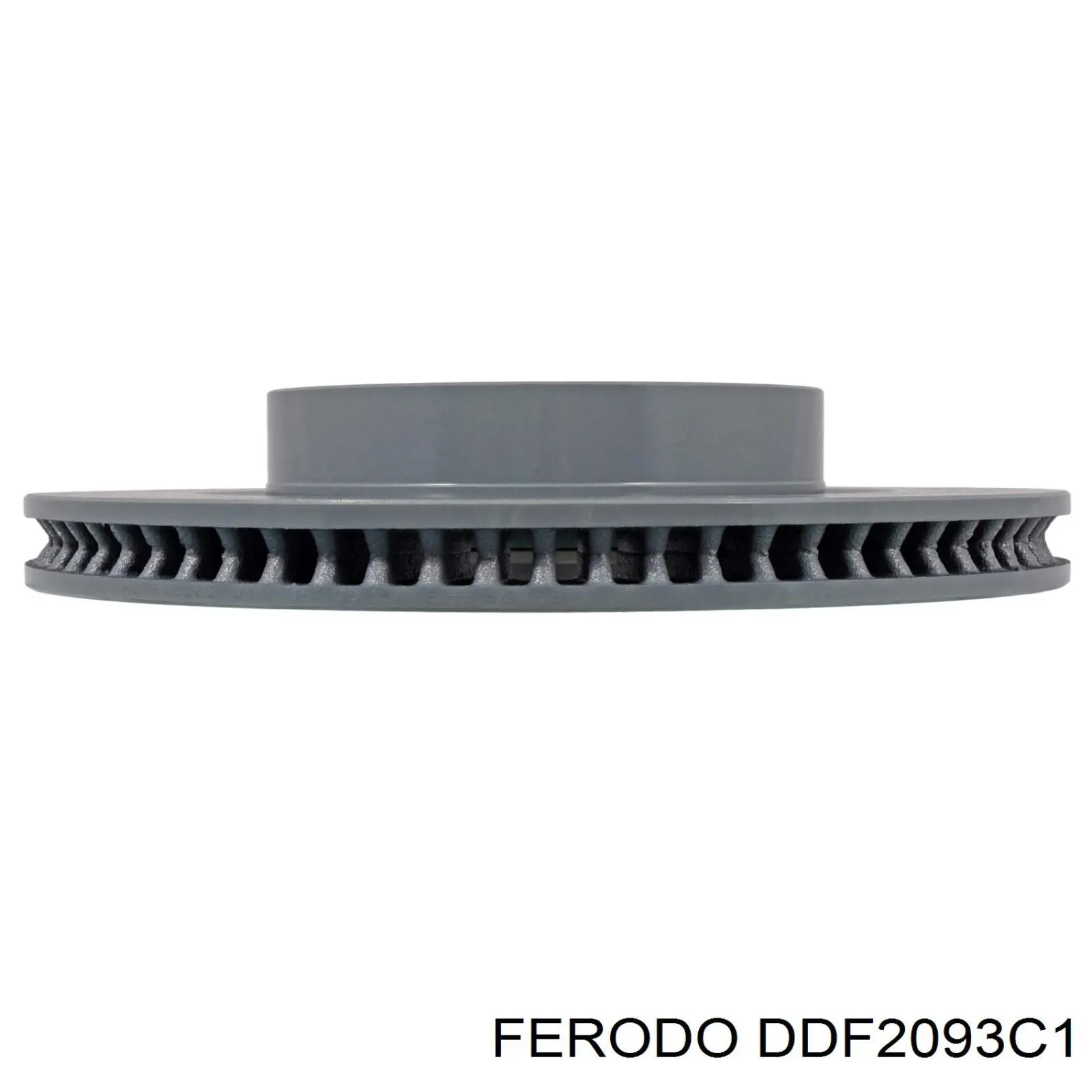 Гальмівні диски передні DDF2093C1 Ferodo