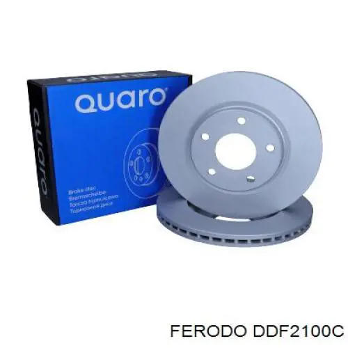 Гальмівні диски передні DDF2100C Ferodo