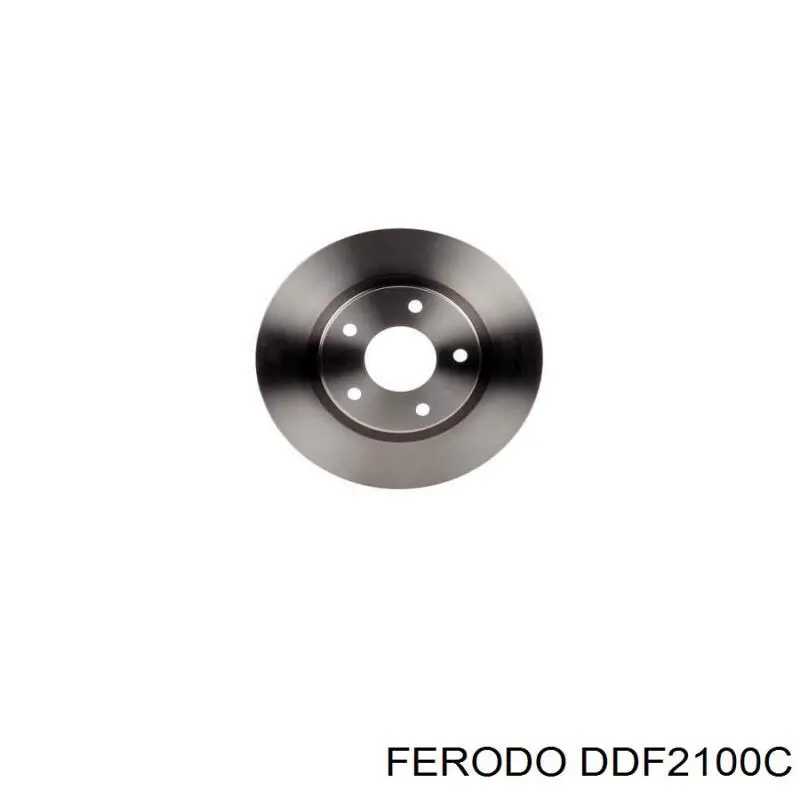 Диск переднього гальма Ferodo DDF2100C ціна, від 50.38 USD