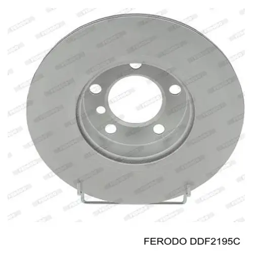 DDF2195C Ferodo Гальмо дискове переднє