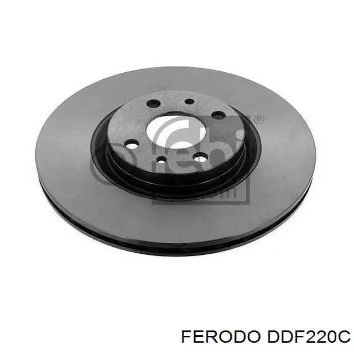 Купити DDF220C Ferodo Ротор гальмівний