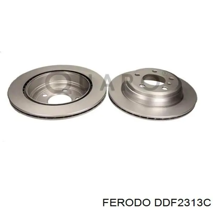 Задні дискові гальма Ferodo DDF2313C ціна, від 62.24 USD