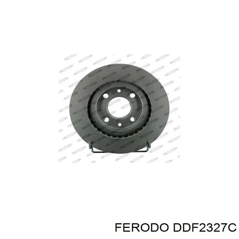 Диск переднього гальма Ferodo DDF2327C ціна, від 36.86 USD