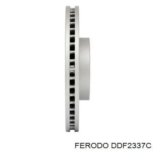 Гальмівні диски передні DDF2337C Ferodo
