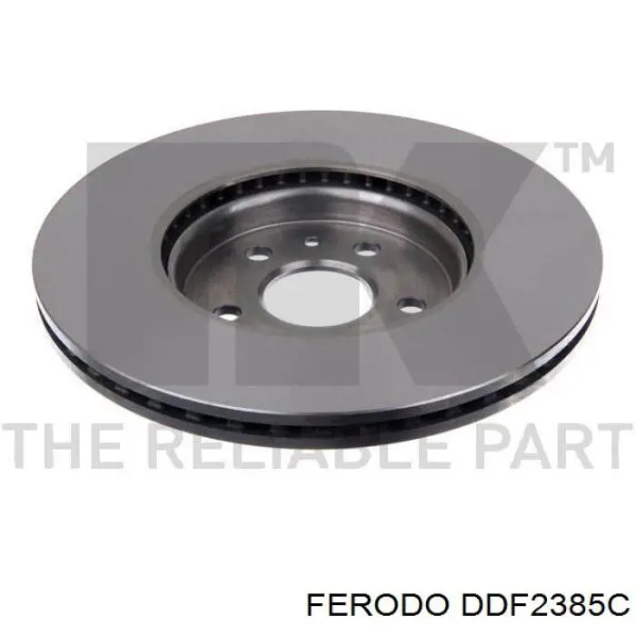 DDF2385C Ferodo Гальмо дискове переднє