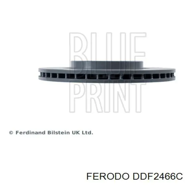 Диск гальмівний передній DDF2466C Ferodo