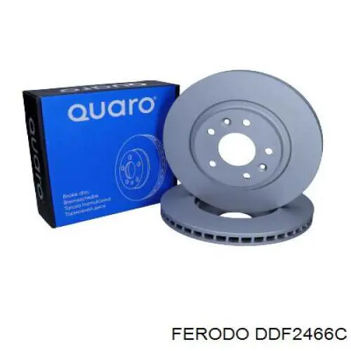 Диск переднього гальма Ferodo DDF2466C ціна, від 54.95 USD