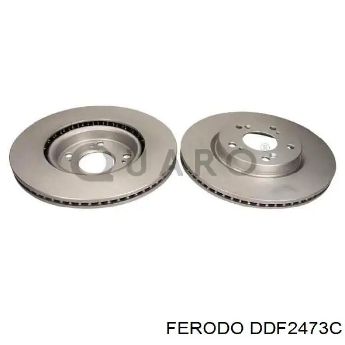Купити DDF2473C Ferodo Ротор гальмівний
