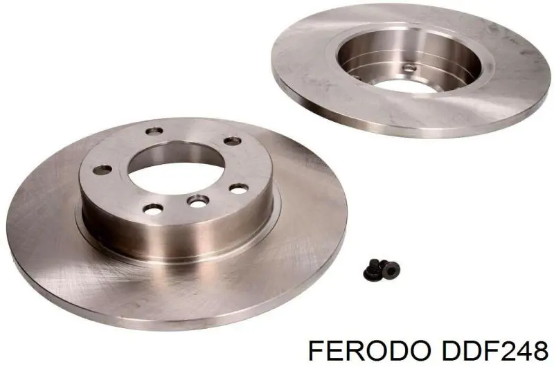 DDF248 Ferodo диск гальмівний передній