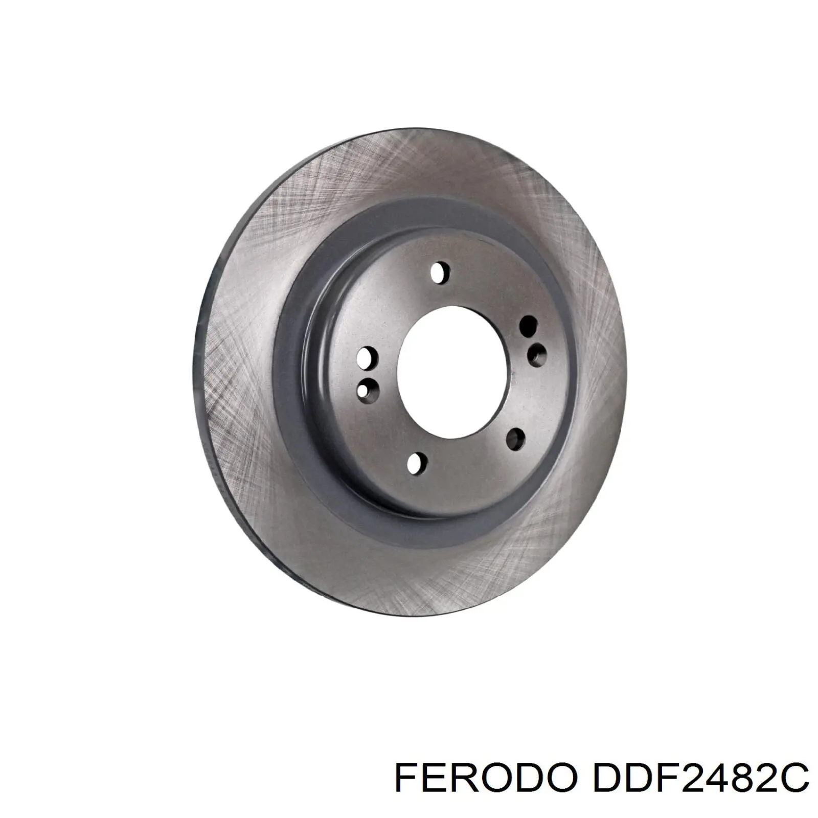 DDF2482C Ferodo диск гальмівний задній