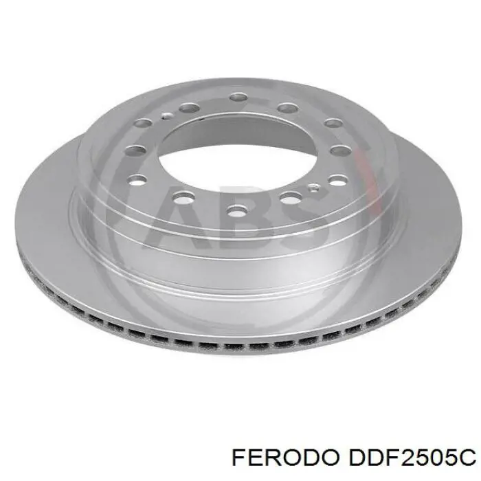 Купити DDF2505C Ferodo Диск заднього гальма