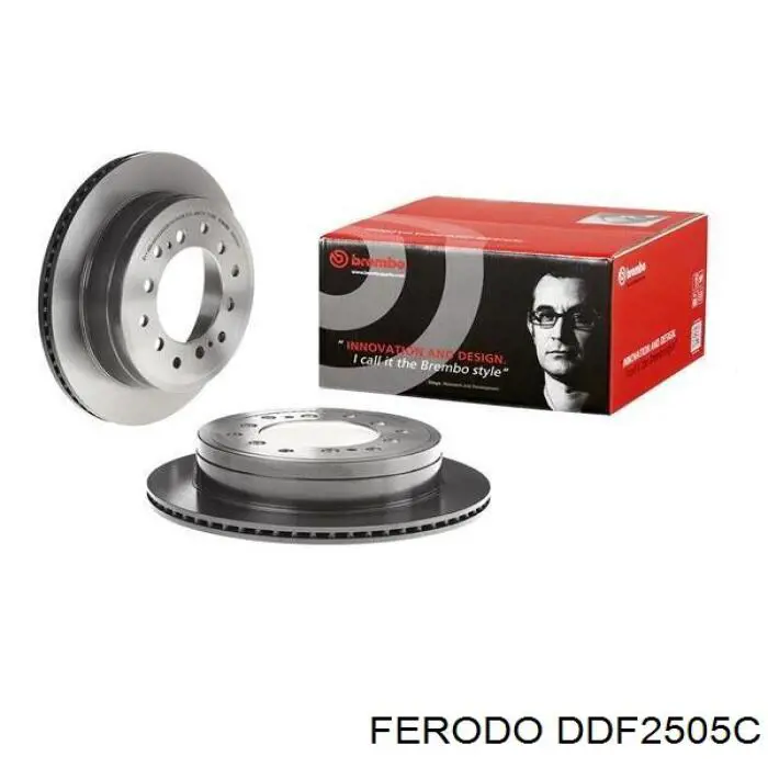 Задні дискові гальма Ferodo DDF2505C ціна, від 56.90 USD