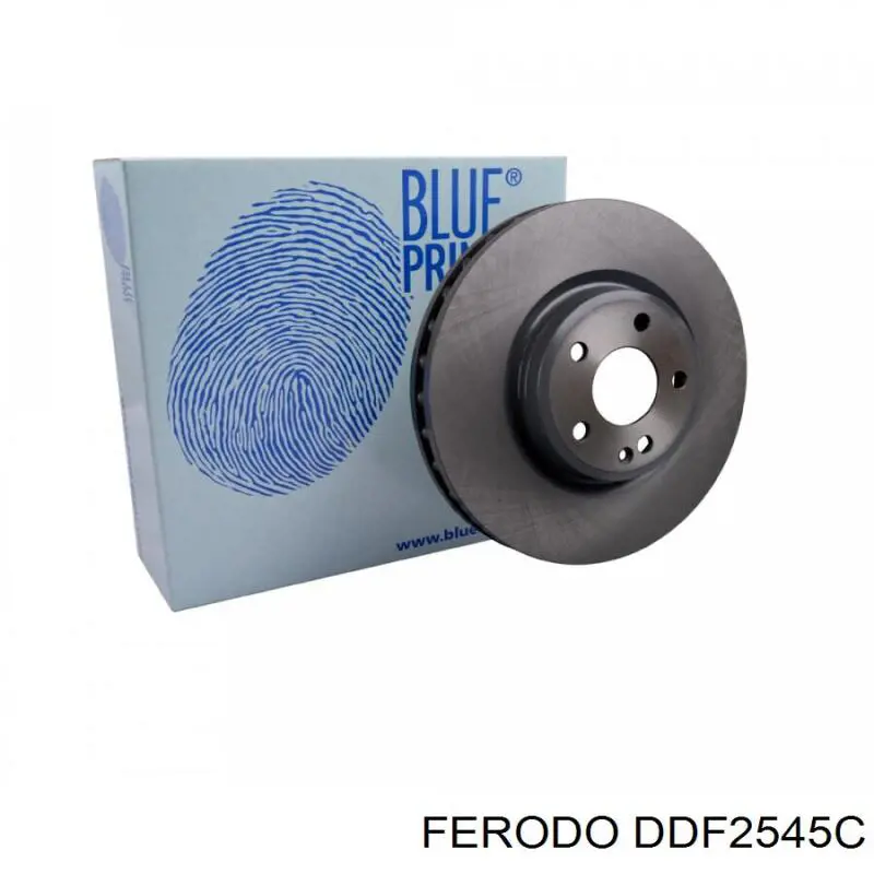 Купити DDF2545C Ferodo Ротор гальмівний