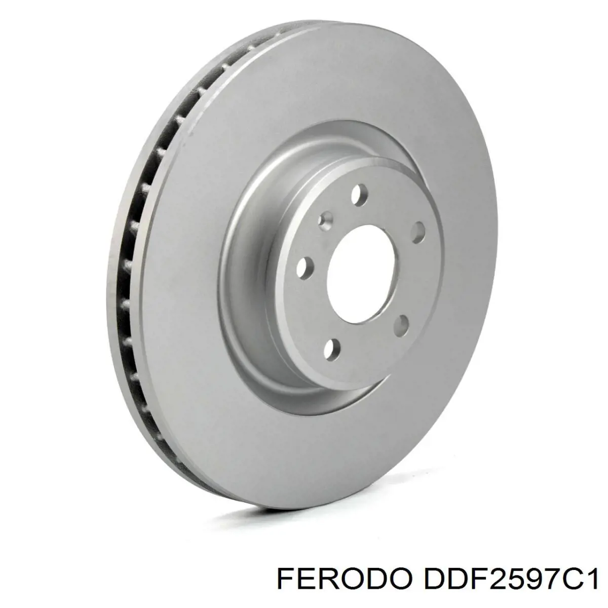 DDF2597C1 Ferodo Гальмо дискове переднє