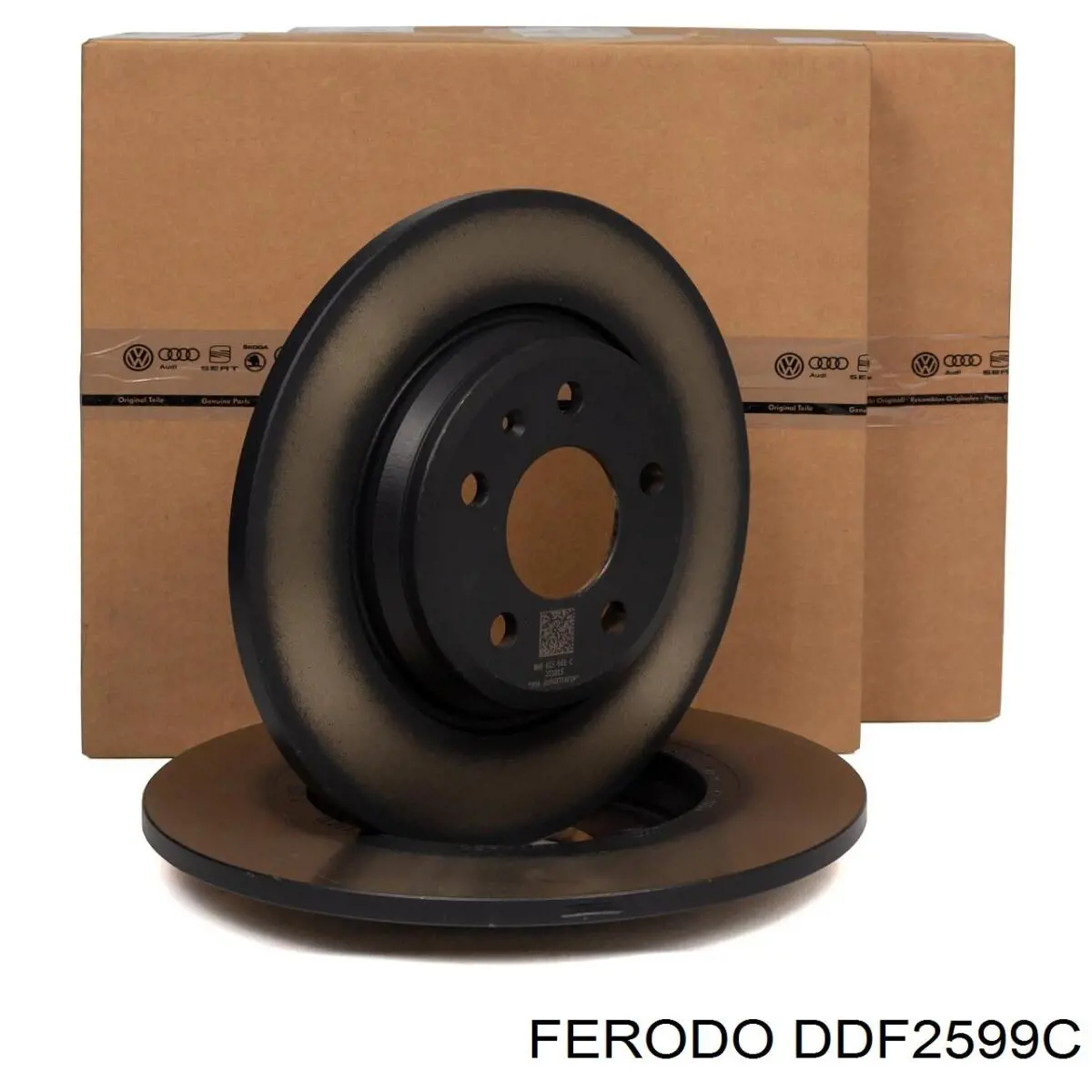 Гальмівні диски DDF2599C Ferodo