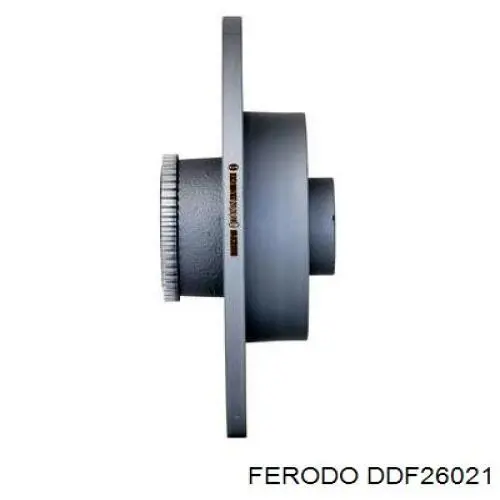 Гальмівні диски DDF26021 Ferodo