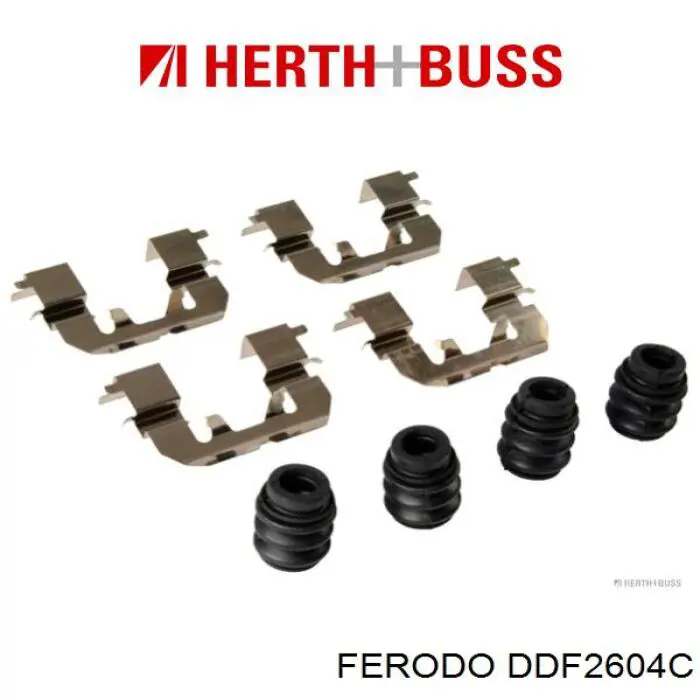 Купити DDF2604C Ferodo Диск заднього гальма